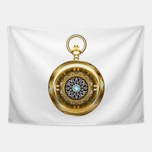 Steampunk pocket watch Tapestry