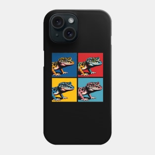 Chinese Cave Gecko Pop Art - Cool Lizard Phone Case