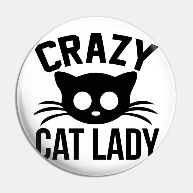 Crazy Cat Lady  T Shirt For Women Pin by Xamgi