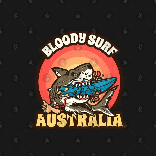 Bloody surf Australia by SashaShuba