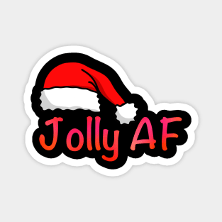 Jolly AF - Christmas collection Magnet