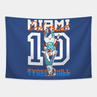 Miami Dolphins - tyreek hill 10 Tapestry