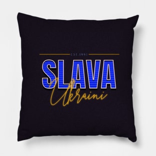 SLAVA UKRAINI Pillow