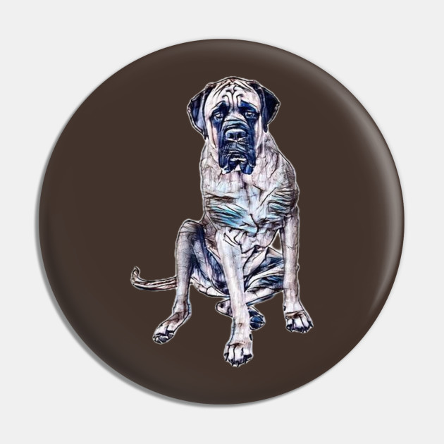 large dog pin