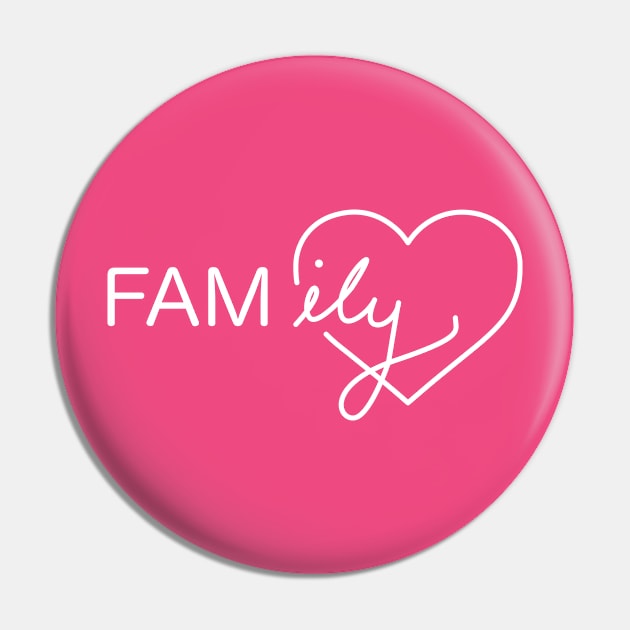 FAM I.L.Y Pin by monitormonkey