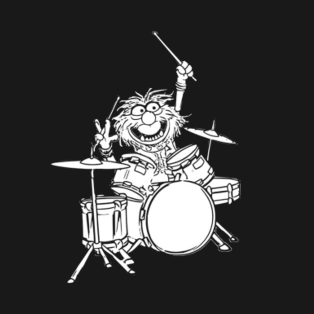ANIMAL MUPPETS DRUMMER - Animal Muppets Drummer - T-Shirt | TeePublic