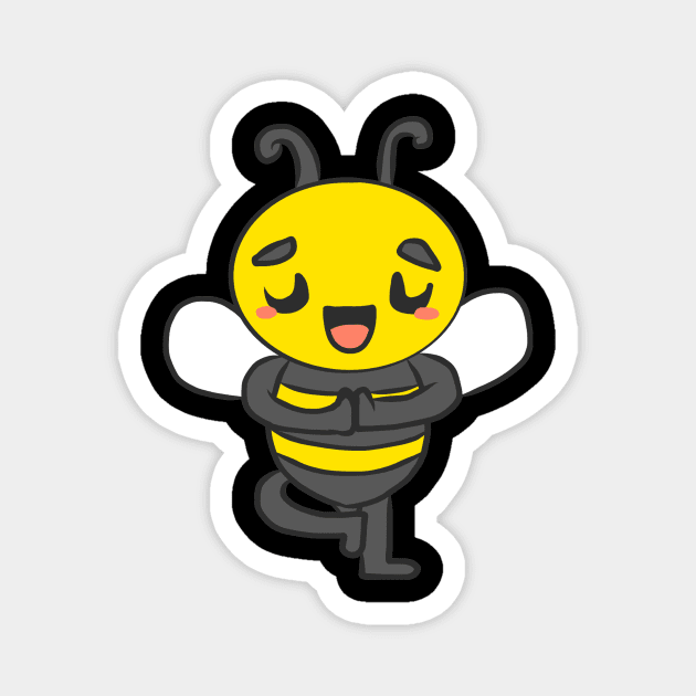 Bumblebee for fat Funny gift bee love for animals Magnet by KK-Royal