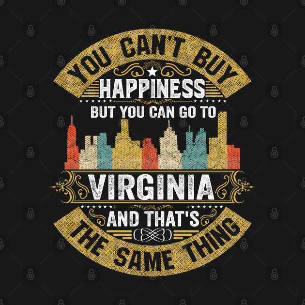 Virginia State Flag I Love Virginia Strong Native Virginia Home Map by BestSellerDesign