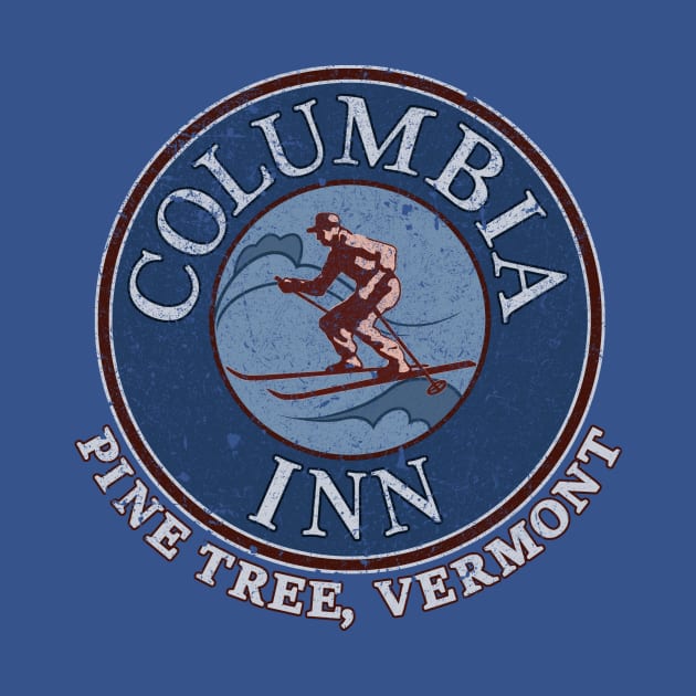 Columbia Inn - Pine Tree Vermont (version 2- distressed) by RangerRob