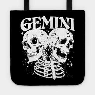 GEMINI Faery Crystal Witch Shirt Skull constellation Tote