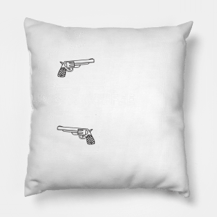 Guns & Coffee Pillow