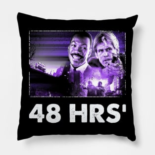 Reggie Hammond's Swagger Retro Tees Celebrating the 48 Hrs’ Movie Magic Pillow