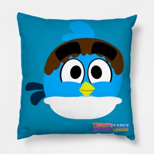 Tiffany’s Early Hatchling Years BLUEJAY NICK Pillow