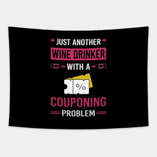 Wine Drinker Couponing Coupon Coupons Couponer Tapestry