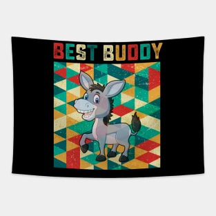 Best Buddy Donkey Tapestry