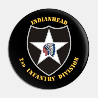 2nd Infantry Division Pin