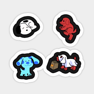 Iconic Puppy Sticker Pack Magnet