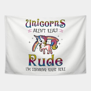 Unicorns Are Real Tapestry