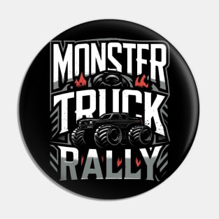 Monster Truck Rally Madness - Adrenaline-Packed Pin