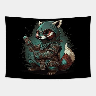 racoon fantasy Tapestry