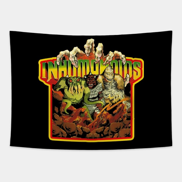 80s Classic Cartoons Inhumanoids Tapestry by Niko Neon