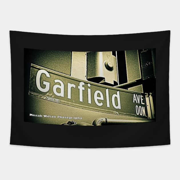 Garfield Avenue, Pasadena, California by Mistah Wilson Tapestry by MistahWilson