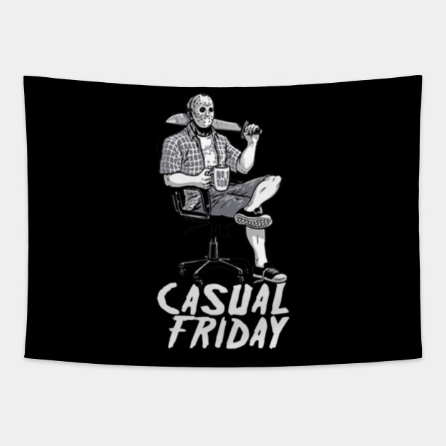 Casual Friday The 13th Casual Friday The 13th Tapestry