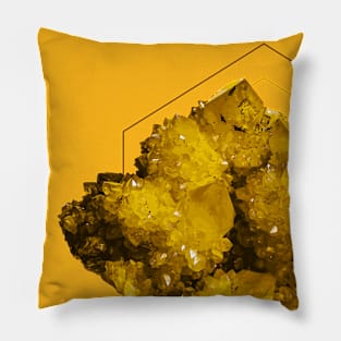 Sunshine Cactus Quartz Pillow