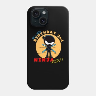 ninja birthday 2nd Phone Case