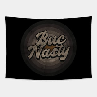 RETRO BLACK WHITE - Buc Nasty Tapestry