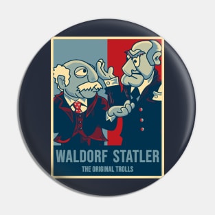 Waldorf And Statler Pin