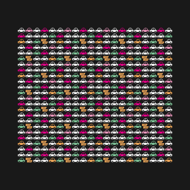 Beep Beep _ Pink by Tees4Elliott