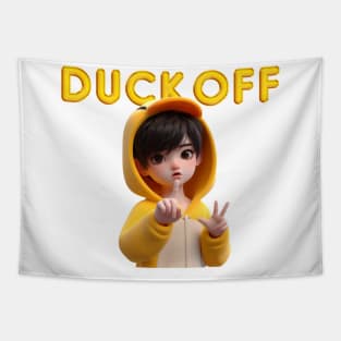 Duck Off Tapestry