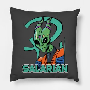 Salarian Bust Pillow