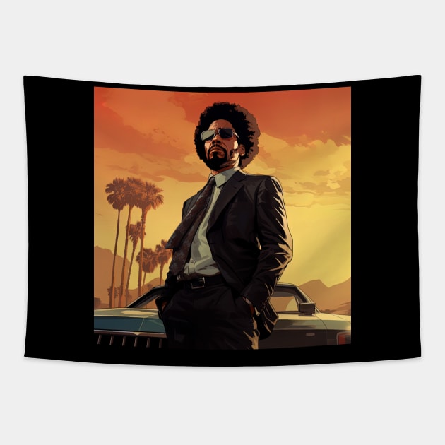 Cornel West Tapestry by ComicsFactory