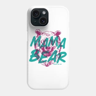 Mama Bear Pop Art © GraphicLoveShop Phone Case