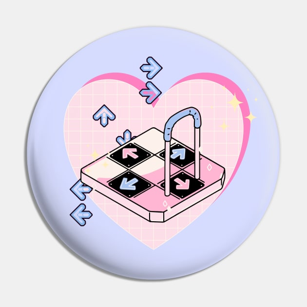 DDR Love Pin by Ellidegg