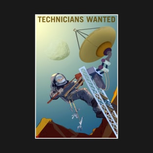 NASA Technicians Wanted T-Shirt