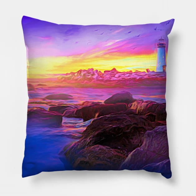 Lilac Dreams Pillow by jasminaseidl