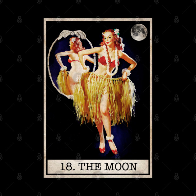 Tarot - The Moon - Tarot - Phone Case