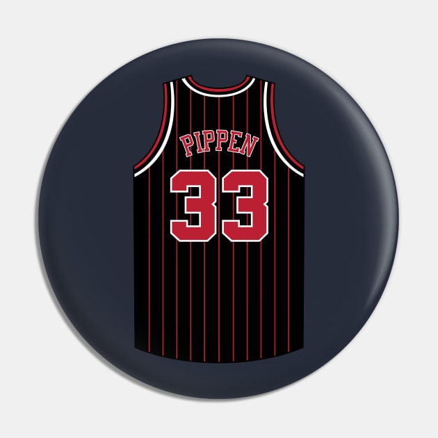 Scottie Pippen Chicago Jersey Qiangy Pin by qiangdade