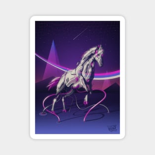 CRISTAL HORSE Magnet