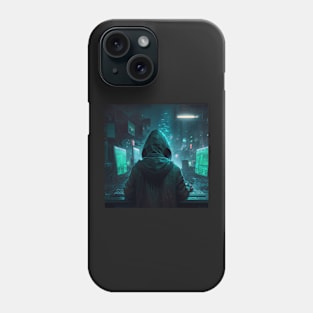 Cyberpunk Hack The World Phone Case