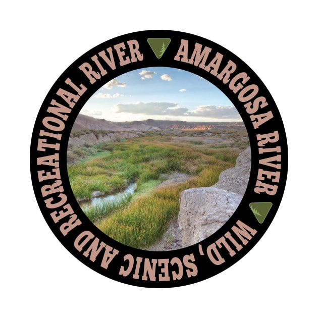 Amargosa River Wild, Scenic and Recreational River circle by nylebuss