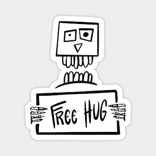 Free Hug Magnet