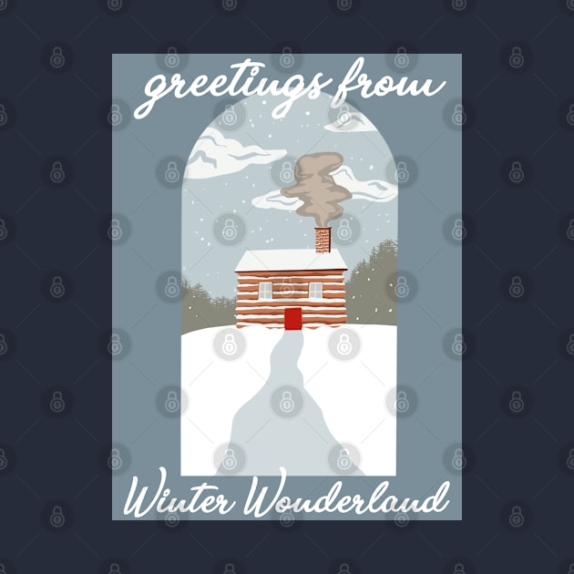 Winter Wonderland Art Deco by CMORRISON12345