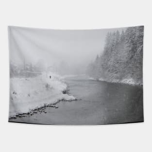 Snow Walk Tapestry