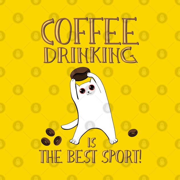 Coffee drinking is the best sport!!! by Simmerika