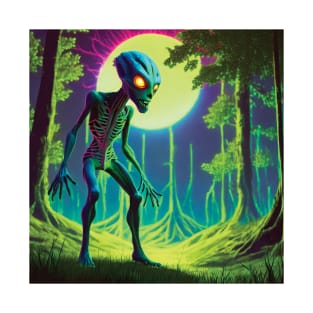 Creature Wandering in the Woods T-Shirt