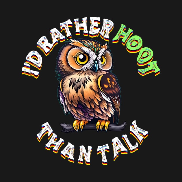 I'd Rather Hoot Than Talk by gandul 